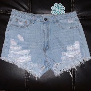 NEW* Light Denim Shorts